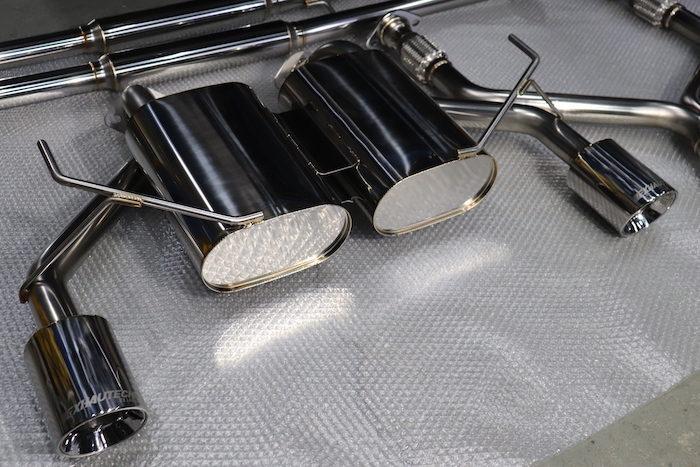 【送料無料】 スリーキャッツ製 CKV36 36スカイライン クーペ クーヴェ 4本出し 直管 ストレート マフラー オールステンレス 人気オーバル! 日産 スカイラインクーペ V36 ステンレス製マフラー スリーキャッツ製